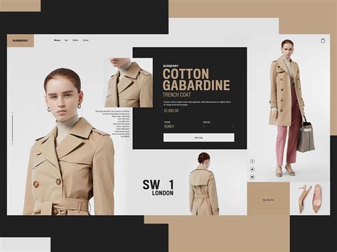 burberry website optimization